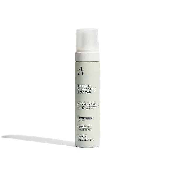 Azure Tan Self Tan Mousse Green Base Extreme Dark 200ML Azure Tan