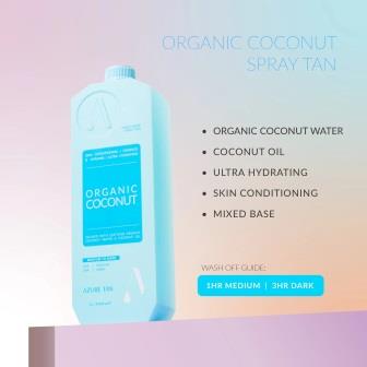 Azure Tan Organic Coconut Medium To Dark 1000ML Azure Tan