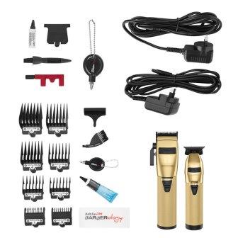 Babyliss Pro FX Gold Clipper And Trimmer Set Duo Babyliss
