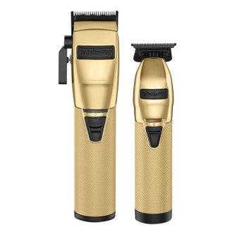 Babyliss Pro FX Gold Clipper And Trimmer Set Duo Babyliss