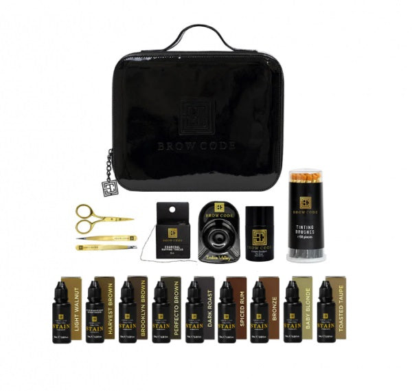Brow Code Stain Collection Professional - Seventeen Piece Unit Brow Code