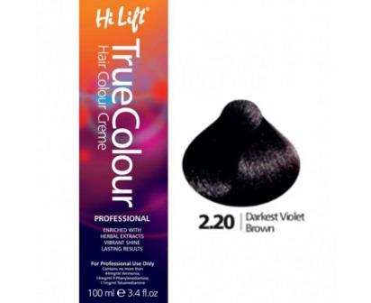 Hi Lift True Colour 2.20 Darkest Violet Brown 100ML Hi Lift
