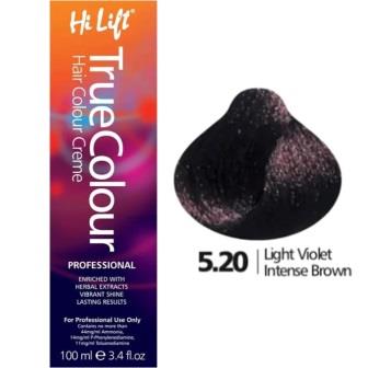Hi Lift True Colour 5.20 Light Violet Intense Brown 100ML Hi Lift