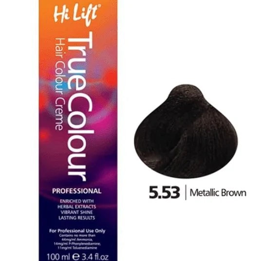 Hi Lift True Colour 5.53 Metallic Brown 100ML Hi Lift