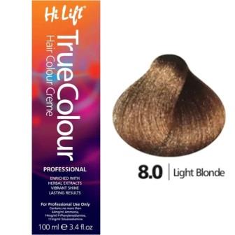 Hi Lift True Colour 8.0 Light Blonde 100ML Hi Lift