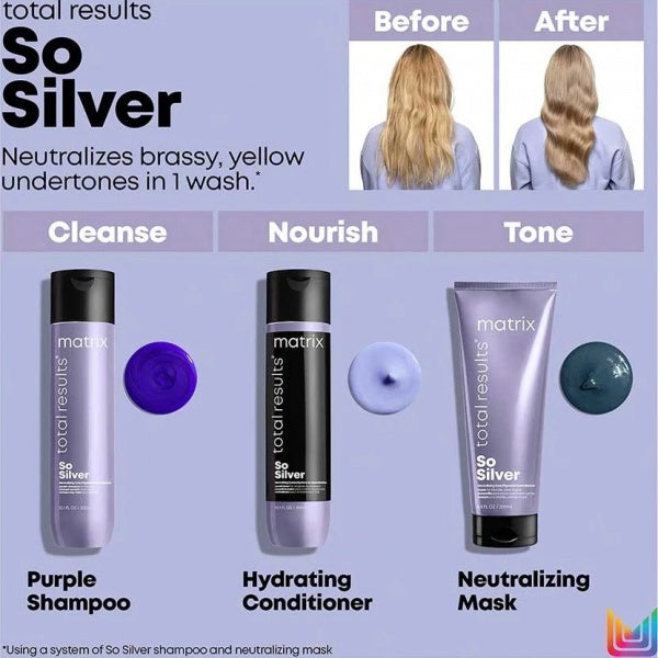 Matrix Total Results So Silver Shampoo 300ML Matrix Total Results