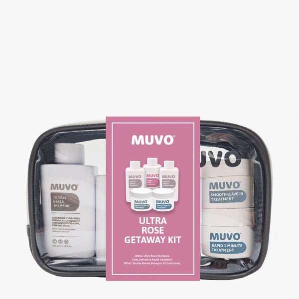 Muvo Ultra Rose Getaway Travel Kit For Blondes 360ML Muvo