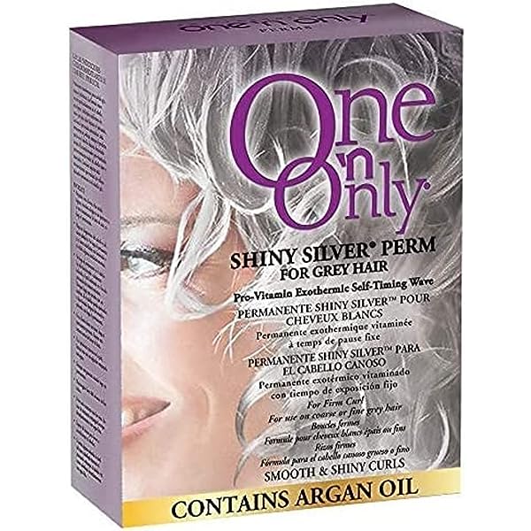 One N Only Perm Unit Shiny Silver For Grey Hair One n Only