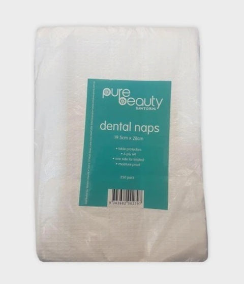 Pure Beauty Disposable Dental Naps Mats 250 Santorini