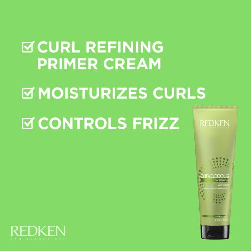 Redken Curvaceous Curl Refiner Moisturising And Curl Primer 250ML Redken