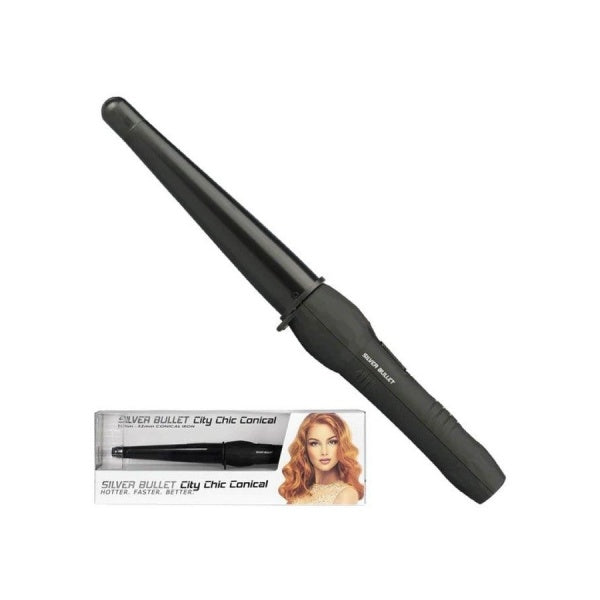 Silver Bullet City Chic Conical Black 19MM To 32MM Silver Bullet