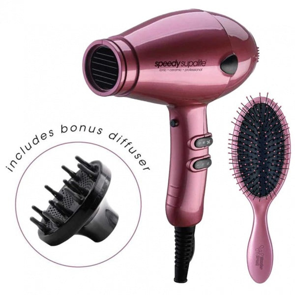 Christmas Pack Dou Blush Speedy Dryer And Wonder Brush Silver M And U