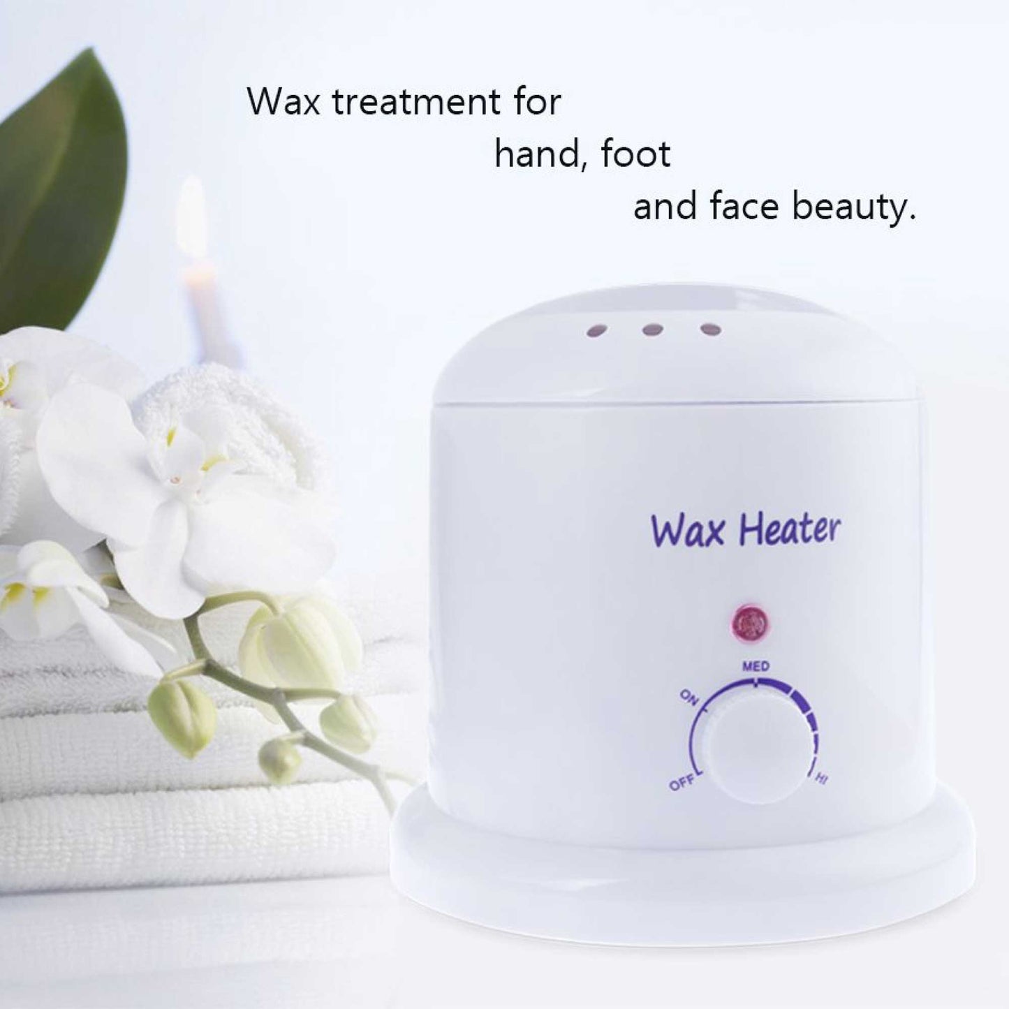 1000ml Electric Wax Heater Paraffin Warmer Pot - 1L Machine For Hair Removal Finishing Touch Body Hair And Beauty Supplies