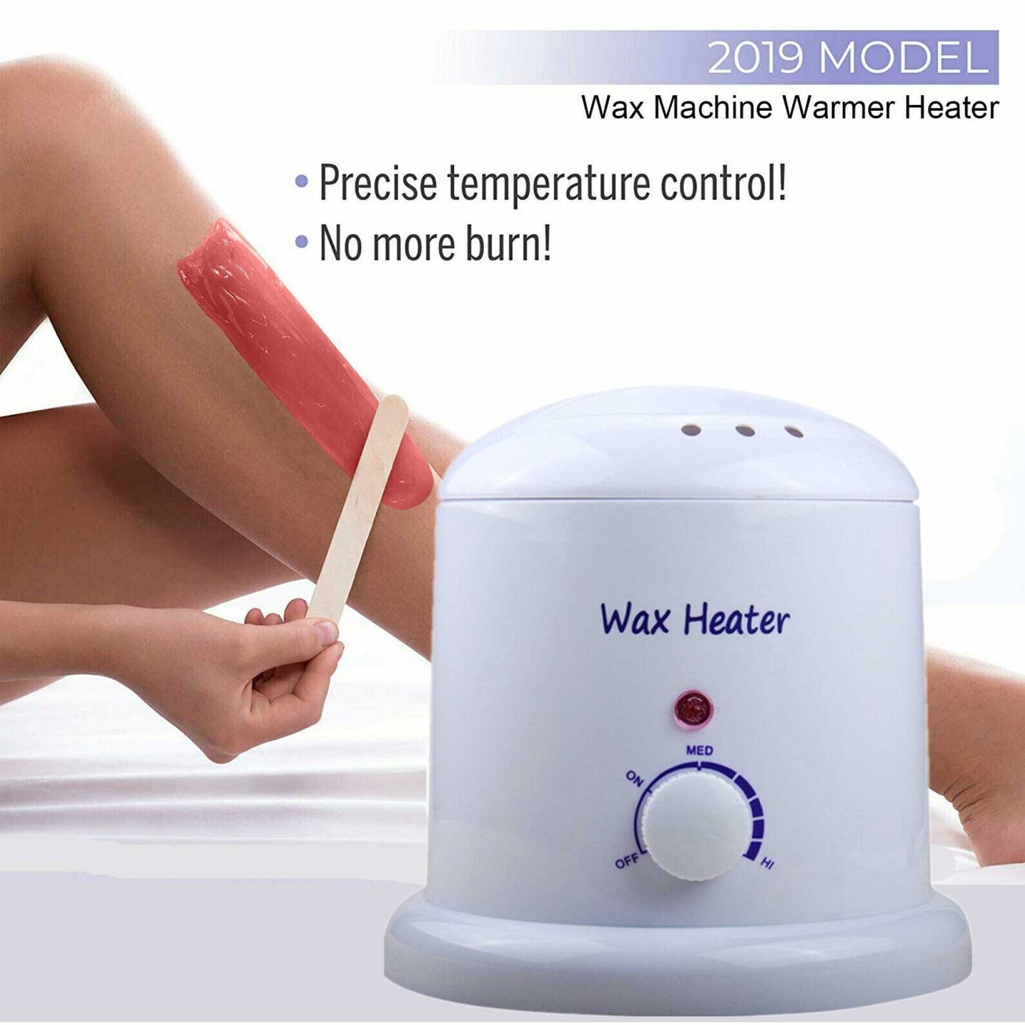 1000ml Electric Wax Heater Paraffin Warmer Pot - 1L Machine For Hair Removal Finishing Touch Body Hair And Beauty Supplies