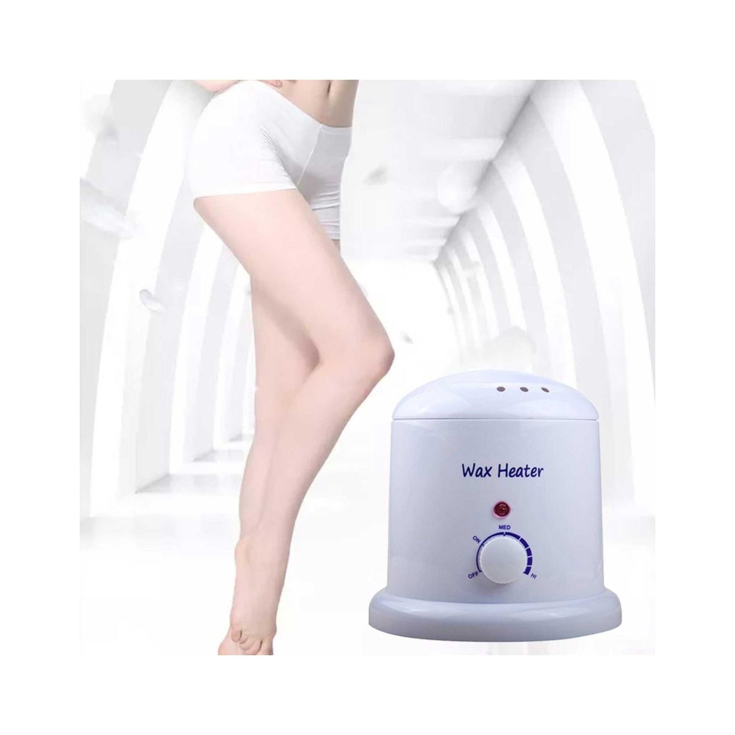 1000ml Electric Wax Heater Paraffin Warmer Pot - 1L Machine For Hair Removal Finishing Touch Body Hair And Beauty Supplies