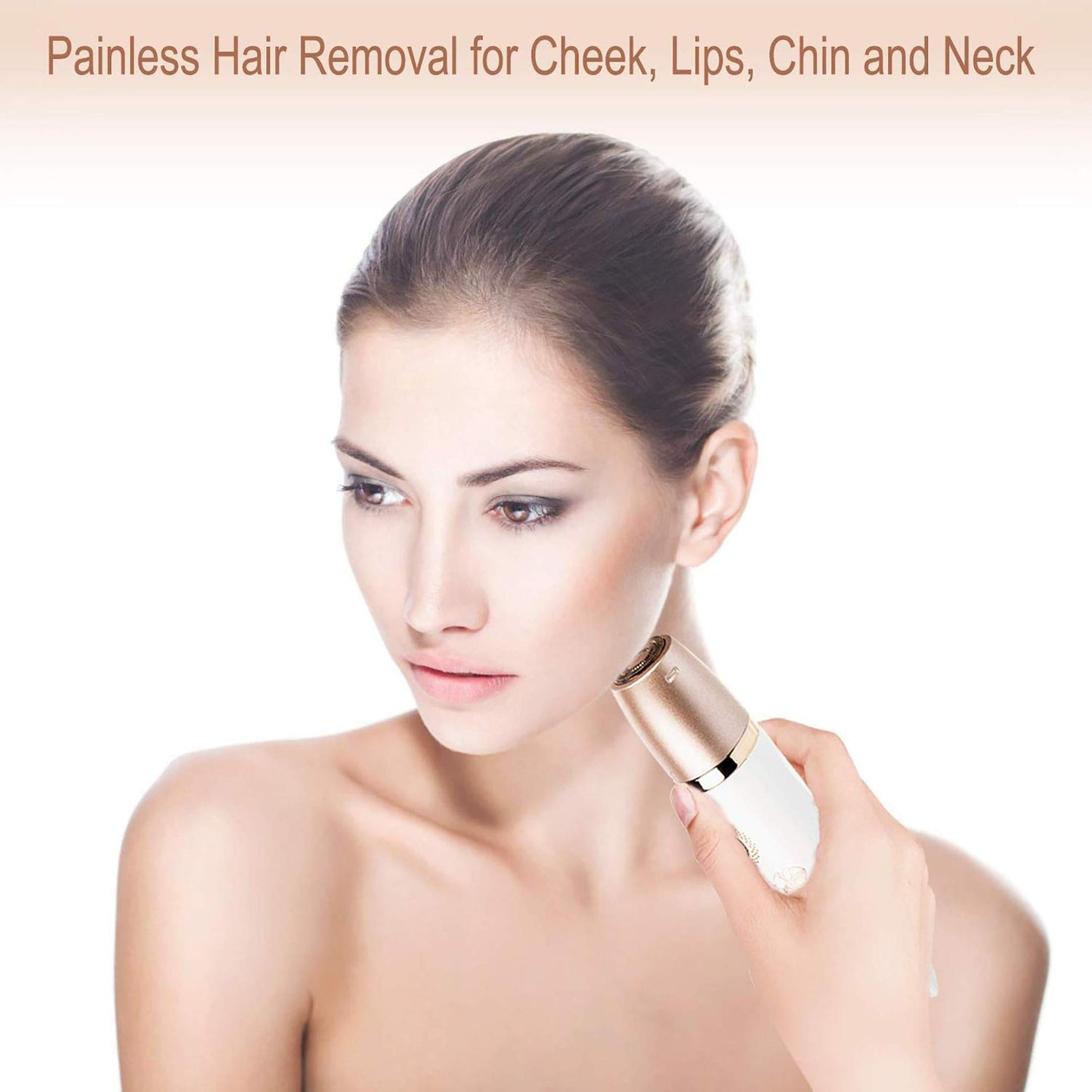 2-in-1 Women's Hair Removal Device - Electric Shaver & Facial Epilator, USB Rechargeable, Waterproof Finishing Touch Body Hair And Beauty Supplies