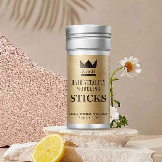 2X Hair Edge Control Hair Wax Stick | 75g Each | Natural Styling for Relaxed & Natural Hair Finishing Touch Body Hair And Beauty Supplies