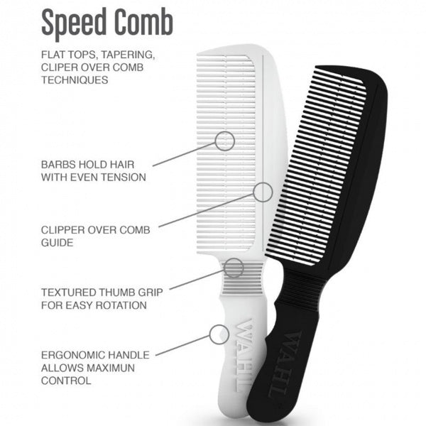 WHL SComb Black - Cutting Wahl