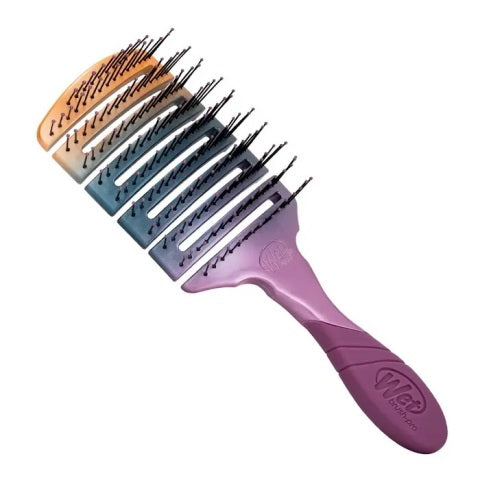 Wet Brush Pro Flex Dry Ombre Purple Detangler Paddle Brush Wet Brush