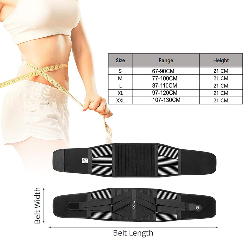 Breathable and Stretchable Pain Relief Lower Back Posture Support Braces Finishing Touch Body Hair And Beauty Supplies