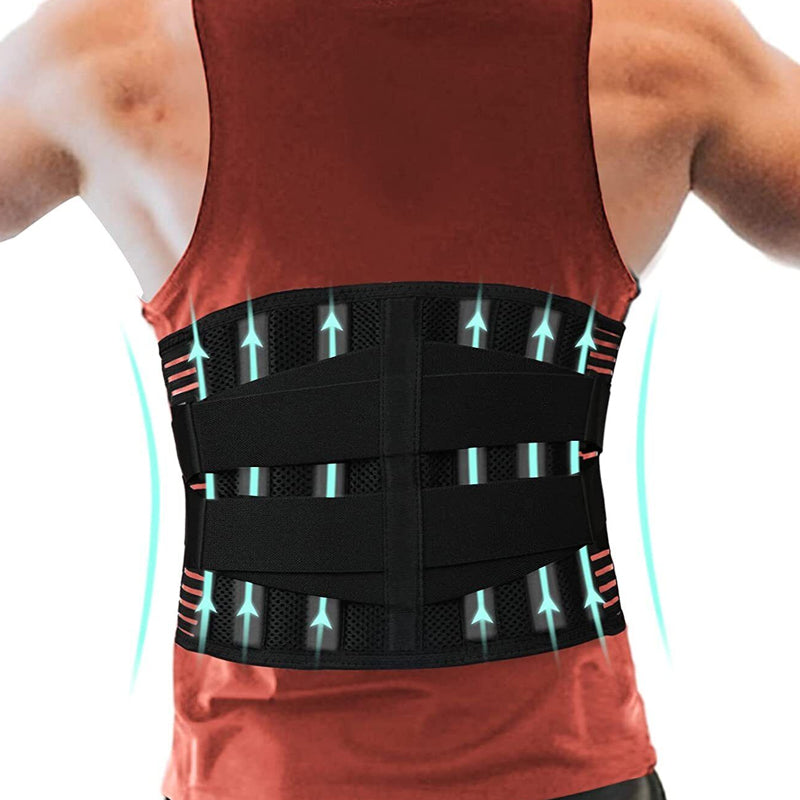 Breathable and Stretchable Pain Relief Lower Back Posture Support Braces Finishing Touch Body Hair And Beauty Supplies