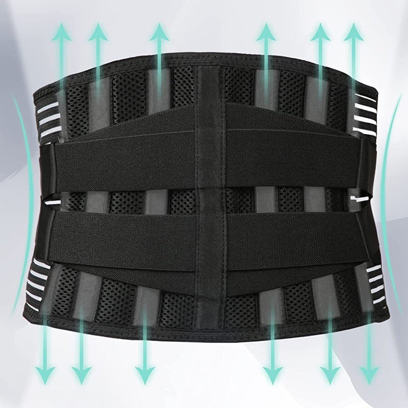 Breathable and Stretchable Pain Relief Lower Back Posture Support Braces Finishing Touch Body Hair And Beauty Supplies