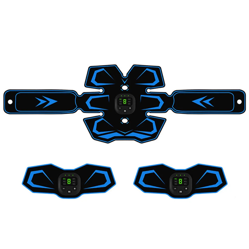 EMS Abdominal Muscle Toning Trainer ABS Stimulator Toner Fitness Belt Exerciser Finishing Touch Body Hair And Beauty Supplies