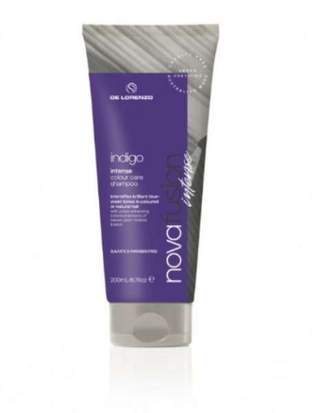 De Lorenzo Intense Indigo Shampoo Intensifies Blue Violet 200ML