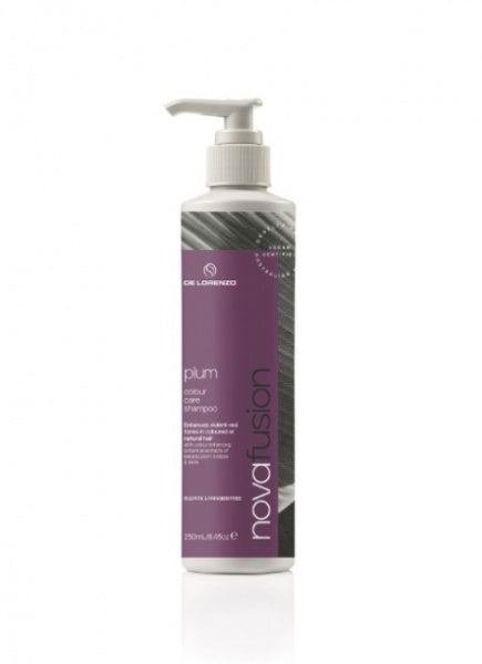 De Lorenzo Nova Fusion Plum Colour Care Shampoo 250ML