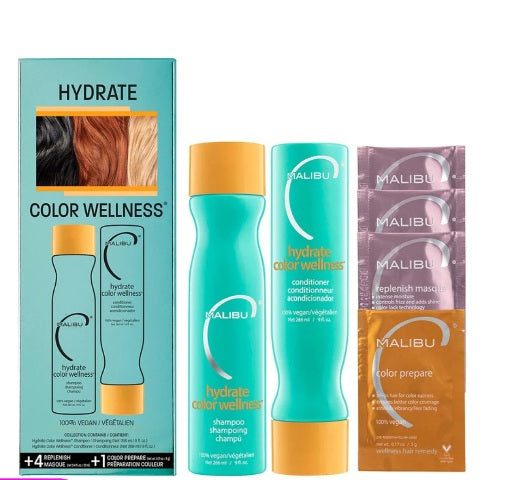 Malibu C Hydrate Color Wellness Pack Malibu C
