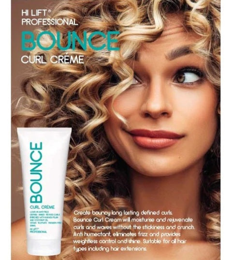 Hi Lift Bounce Curl Creme Leave In Anti Frizz 200ML Hi Lift