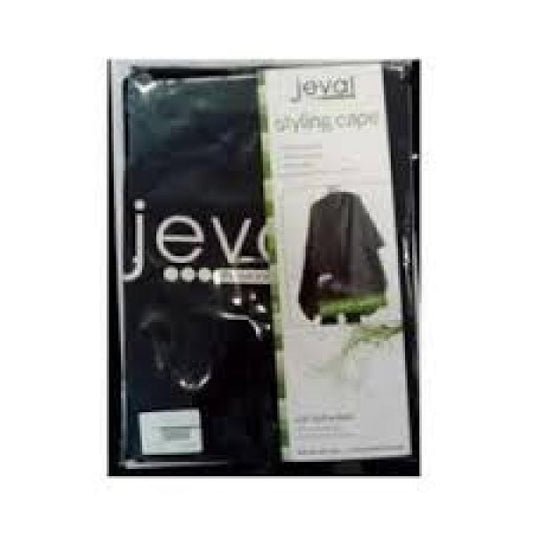 Jeval Capes Black With Logo Soft Style Jeval