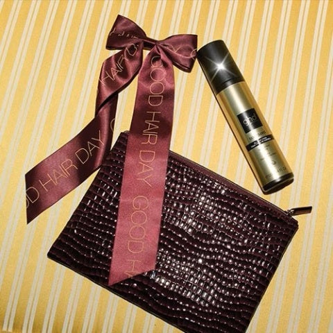 GHD Style Gift Set Cherry 2025 Incudes Wash Bag - Body Guard 120ML & Bow