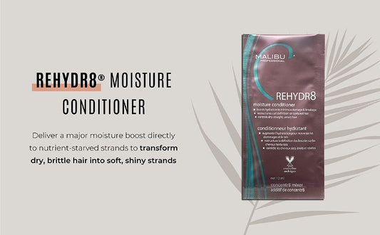 Malibu C Rehydr8 Moisture Conditioner Boosts Hydration 12ML