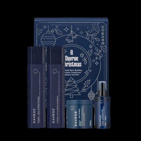 Davroe Quad Fortitude Pack Includes Shampoo, Conditioner, Treatment And Elixir