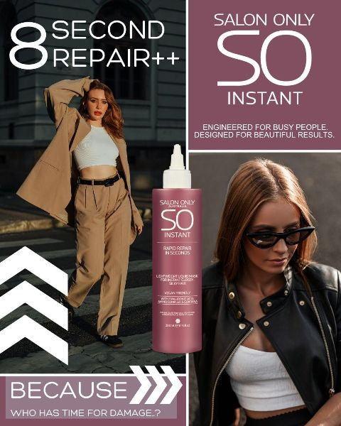 Salon Only SO Instant Rapid Repair In Seconds Flash Fluid 200ML