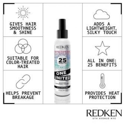 Redken One United All In One Treatment 25 Benefits 150ML Redken