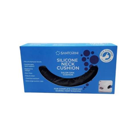 Santorini Silicone Salon Sink Cushion Black In Box