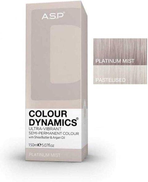 ASP Colour Dynamics Platinum Mist Ultra Vibrant Semi Permanent 150ML