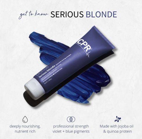 Cpr Serious Blonde Intensive Toning Masque 90ML Cpr