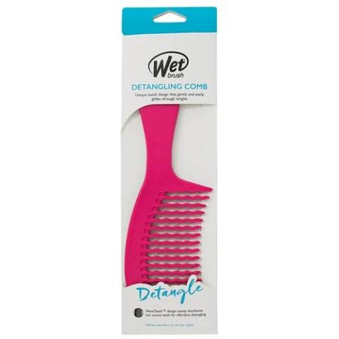 Wet Brush Detangling Comb Pink Wet Brush