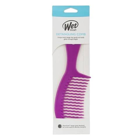 Wet Brush Detangling Comb Purple
