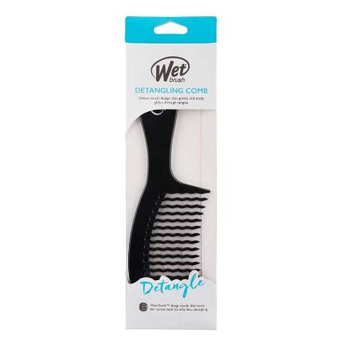 Wet Brush Detangling Comb Black