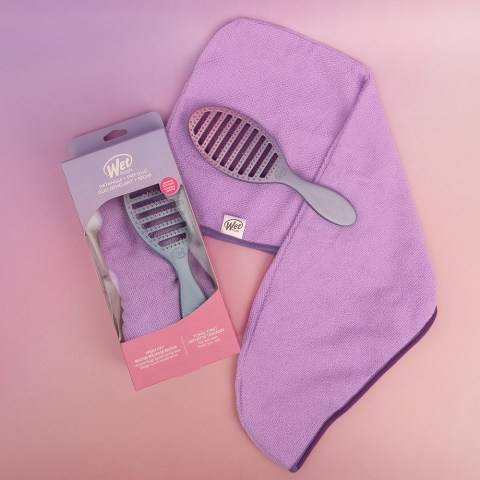 Wet Brush Feel Good Ombre Detangle And Dry Duo Kit Wet Brush