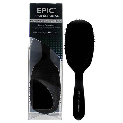 Wet Brush Epic Professional Deluxe Detangler Black Wet Brush