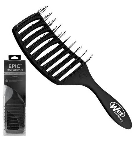 Wet Brush Epic Professional Quick Dry Vent Brush Black Wet Brush