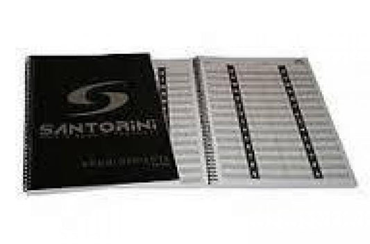 Santorini Appointment Book Six Column 100 Pages Recycled Santorini