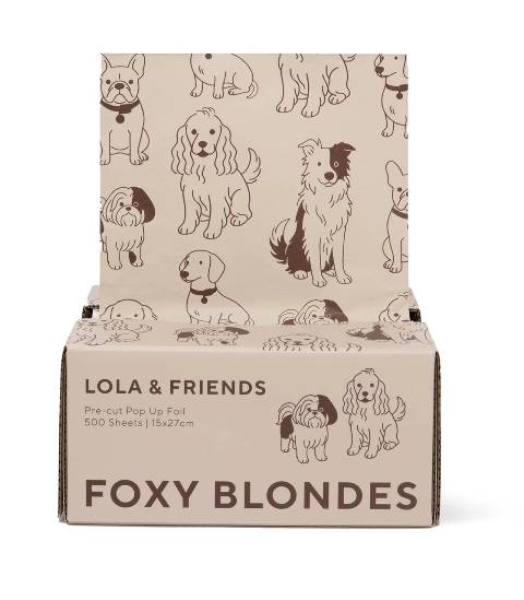 Foxy Blondes Lola And Friends Pop Up 500 Sheets 15CM x 27CM
