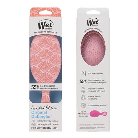Wet Brush Sunshine And Sea Shells Original Limited Edition Detangler Wet Brush