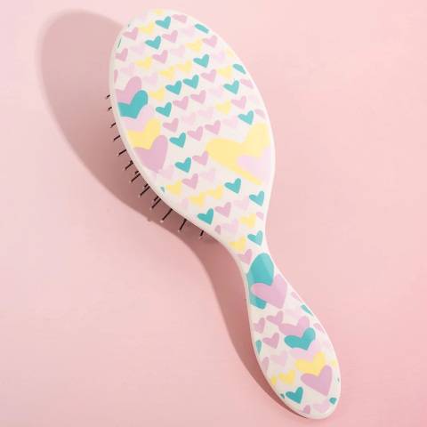 Wet Brush Kids Ice Cream Hearts Paddle Detangler Wet Brush
